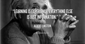 Albert-Einstein-learning-is-experience